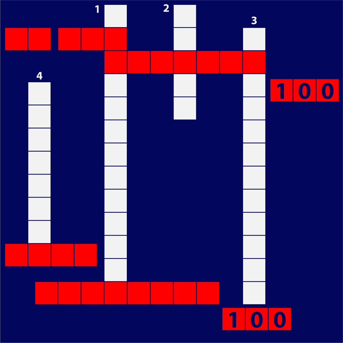 Immagine di un cruciverba con la parola RIVALUTAZIONE