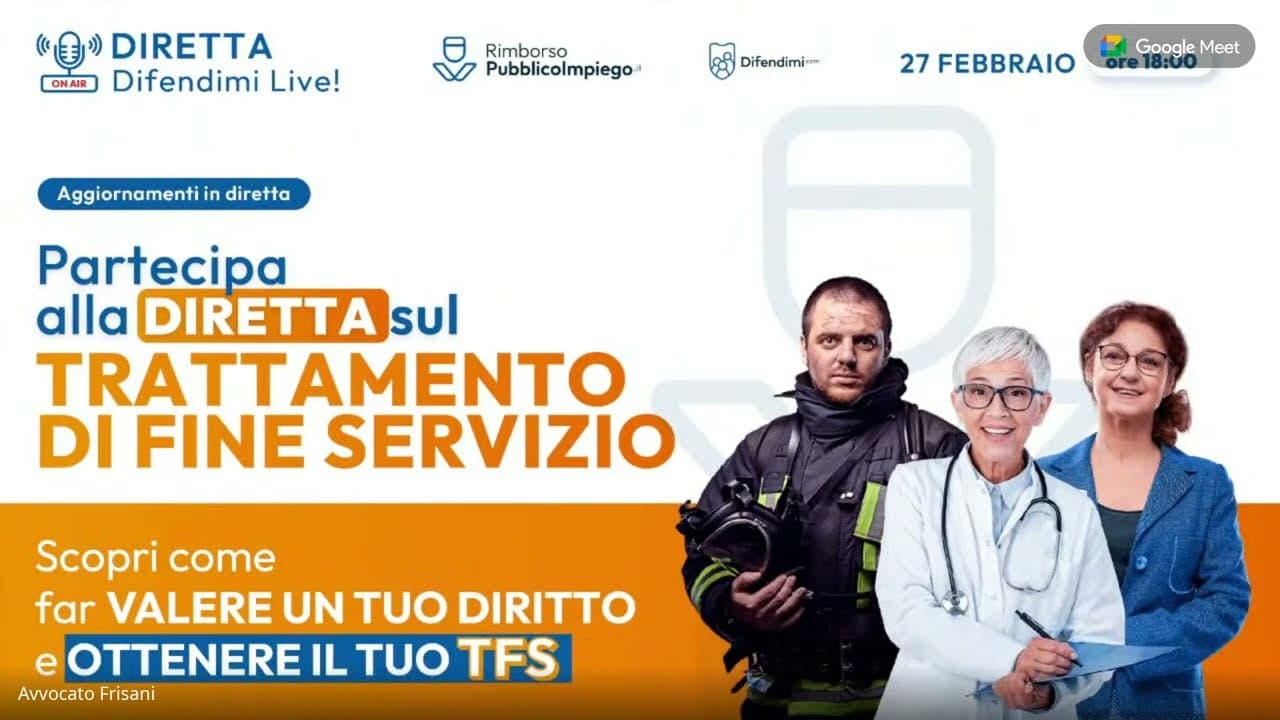 DIRETTA TFS 27 febbraio 2025 (ore 18)