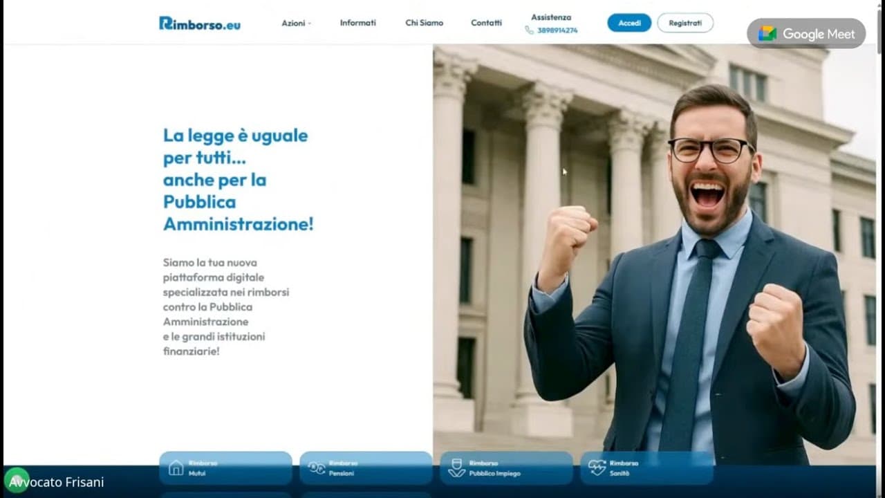 Live streaming di Rimborso Pensioni - Difendimi