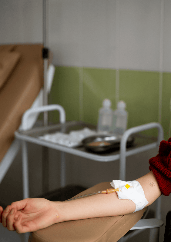 Iniezione in un bracco